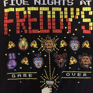 Long Sleeve Five nights of Freddy tee